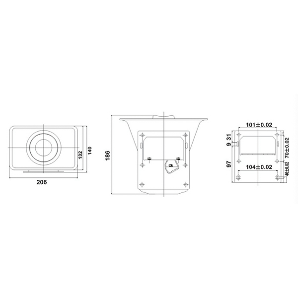 100 Watt Classic Loud Speaker LB-1002