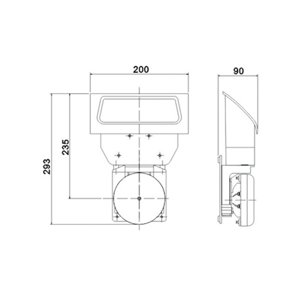 Siren Horn Speaker LB-1008