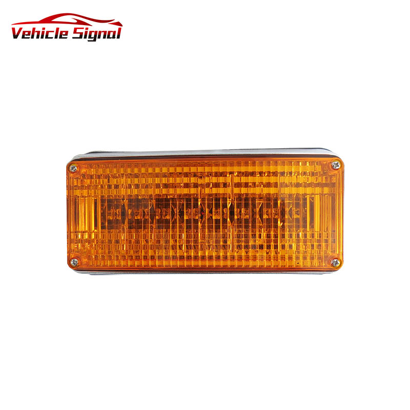 Amber 3x7 Perimeter surface mount LED Light L2009